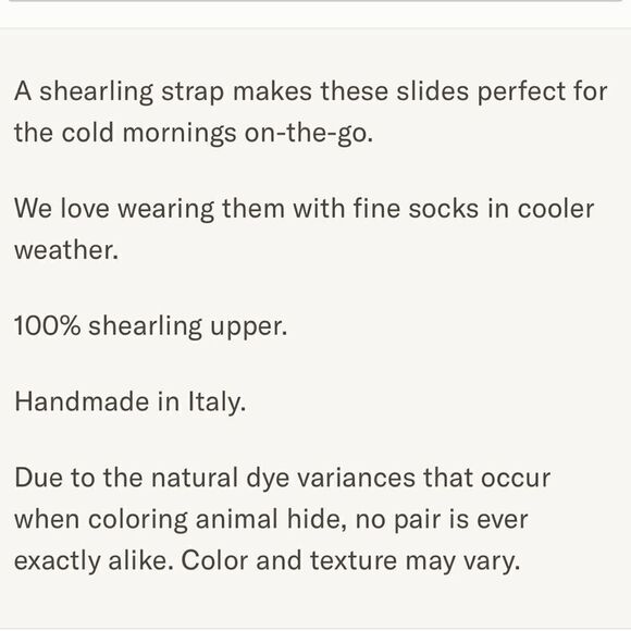 Jenni Kayne Shearling Slide Sandal - Picture 8 of 8